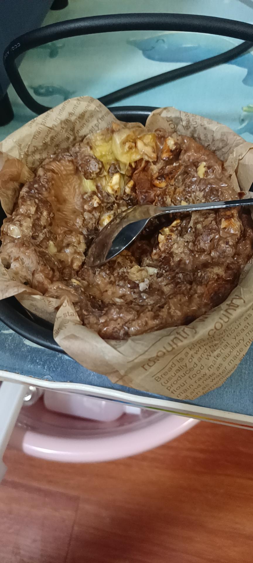 减脂期可吃，无油无糖低卡的「苹果🍎小蛋糕🧁」