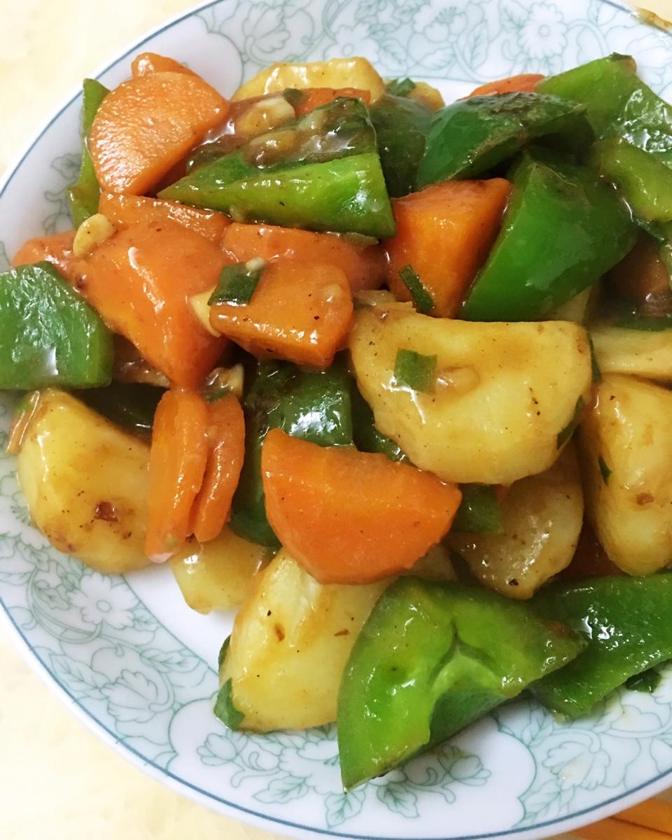 素炒三样