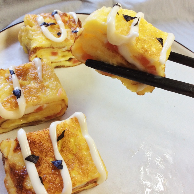 日式 玉子烧 shiy做的玉子烧 赞