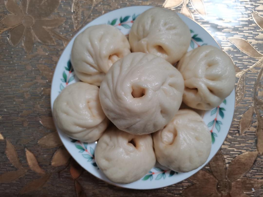 基础肉包做法 Steamed Dumplings
