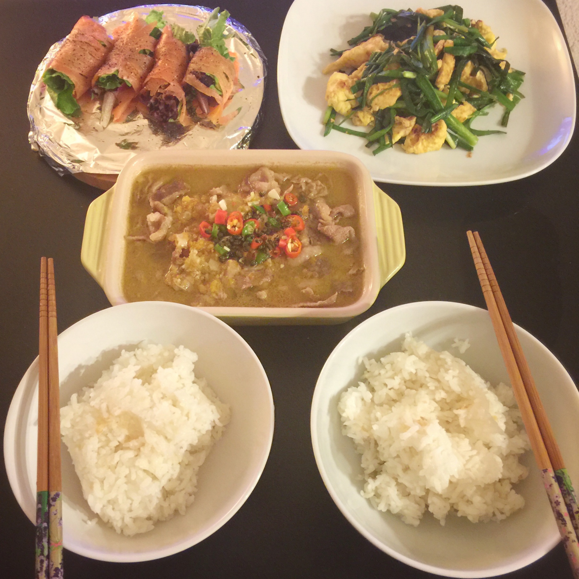 吃饱了不想家