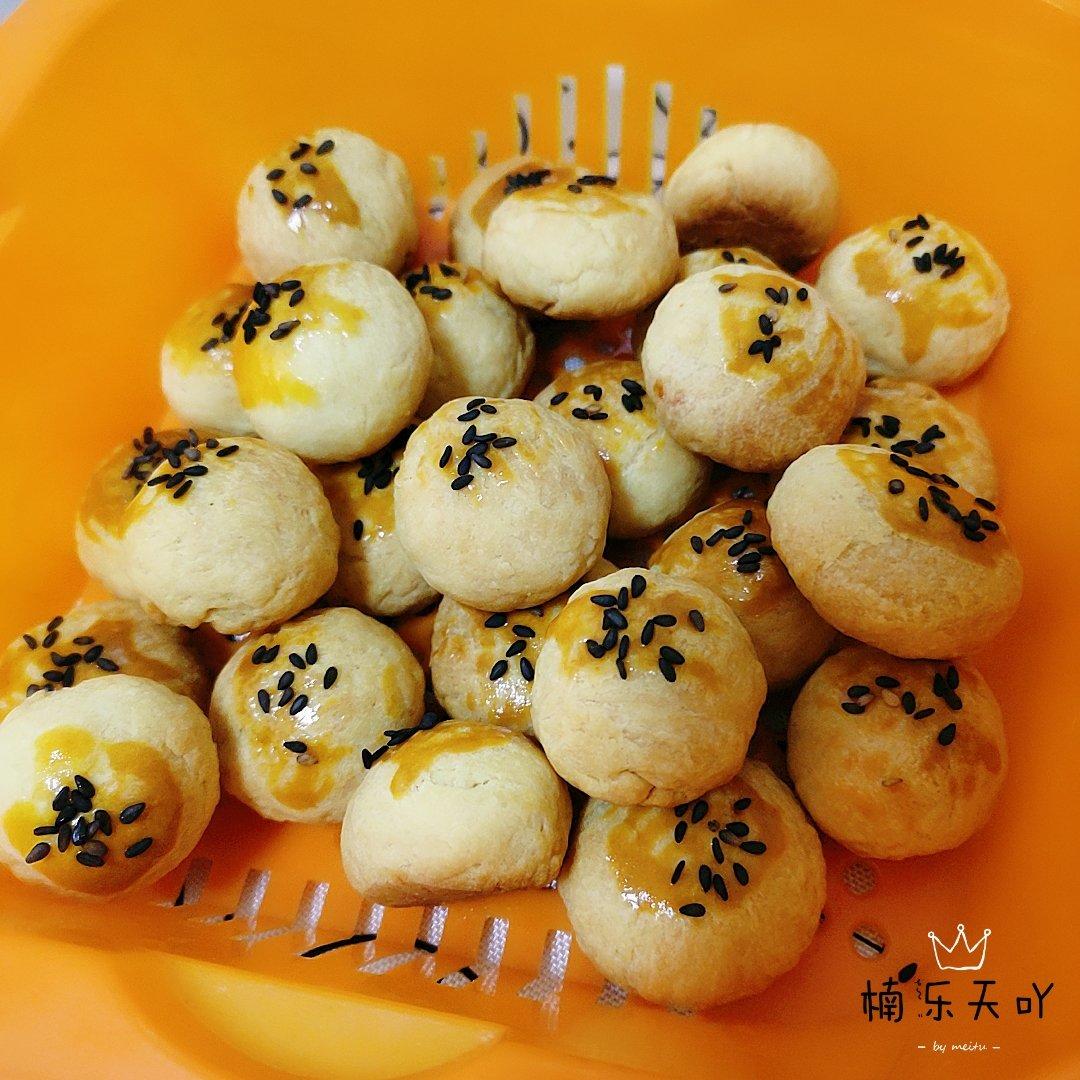 手残党也能做的肉松小酥饼