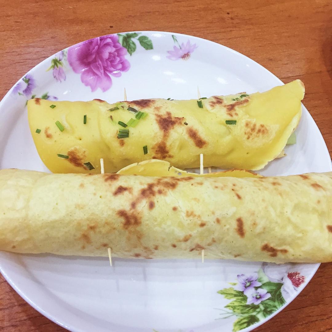 孕妇牛奶蛋煎饼