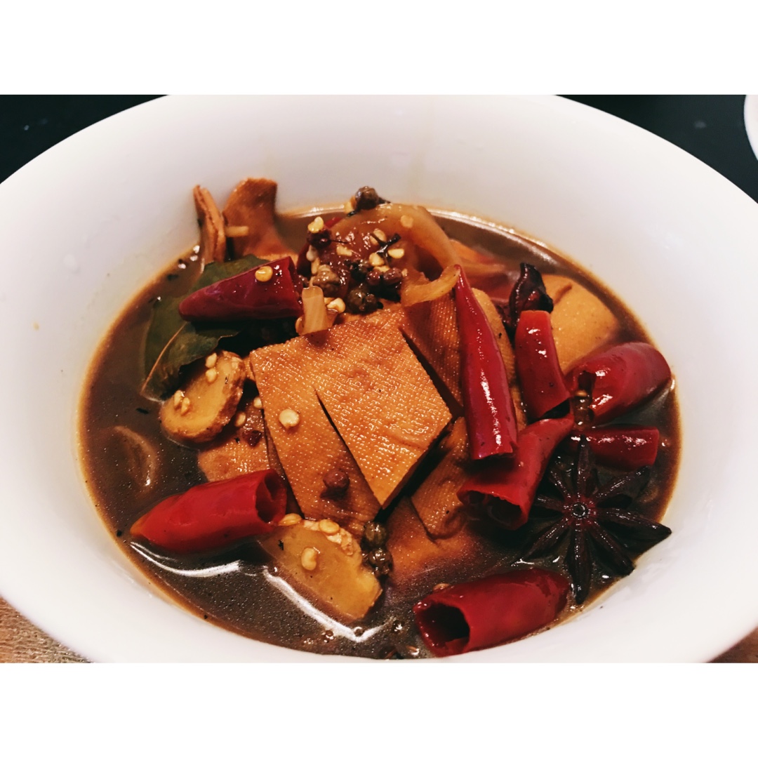 夹馍系列之卤豆腐皮夹馍