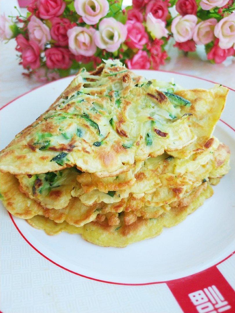 西葫芦鸡蛋饼