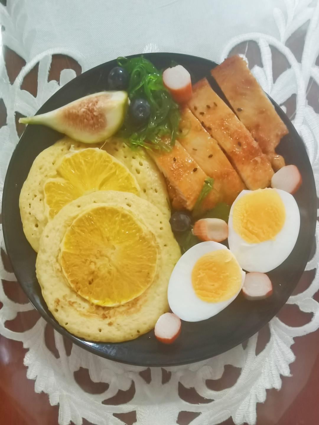 好看又好吃的💯香橙松饼-摩飞多功能锅M2