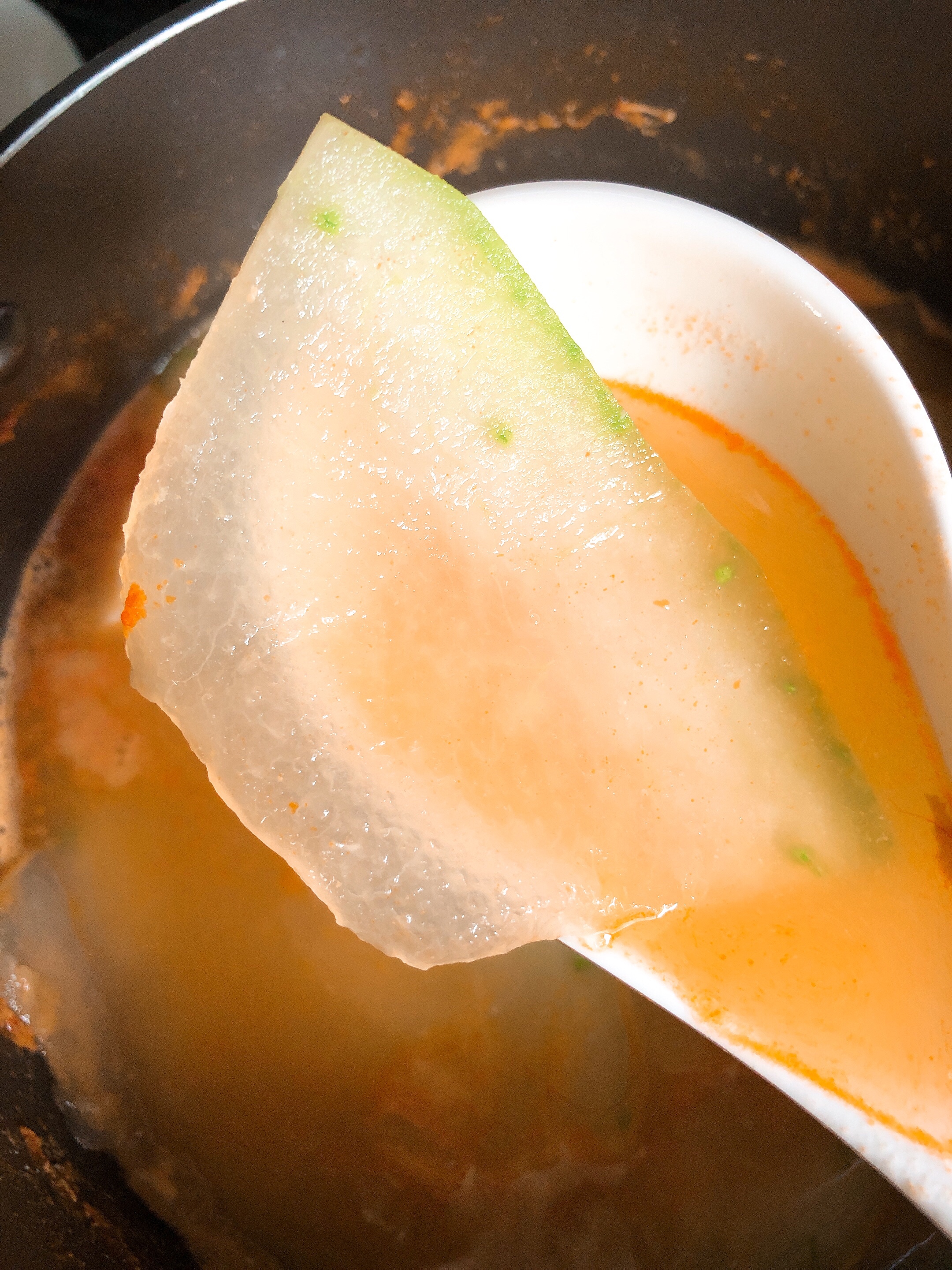 鲜甜虾头冬瓜豆腐汤的做法 步骤4
