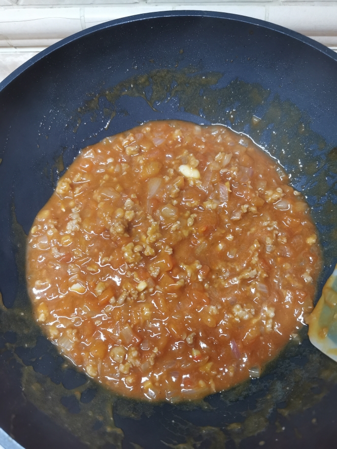 番茄🍅肉酱意大利面🍝的做法 步骤8
