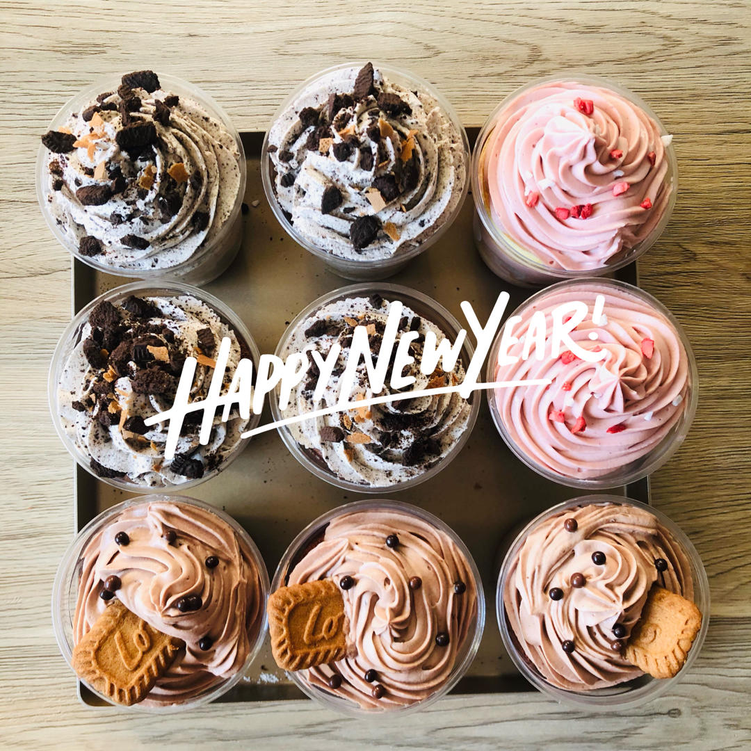 6款神仙搭配冰淇淋口感奶油奶冻啵啵杯