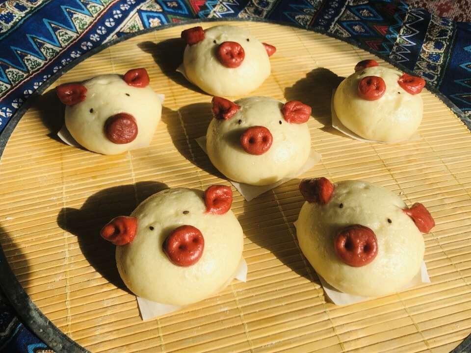 小猪馒头