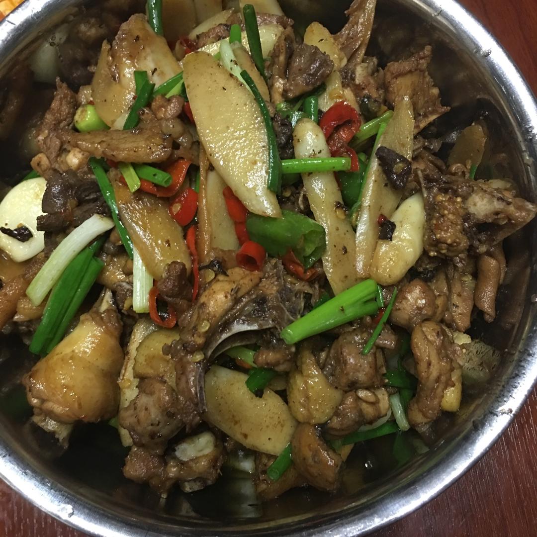 仔姜炒鸡