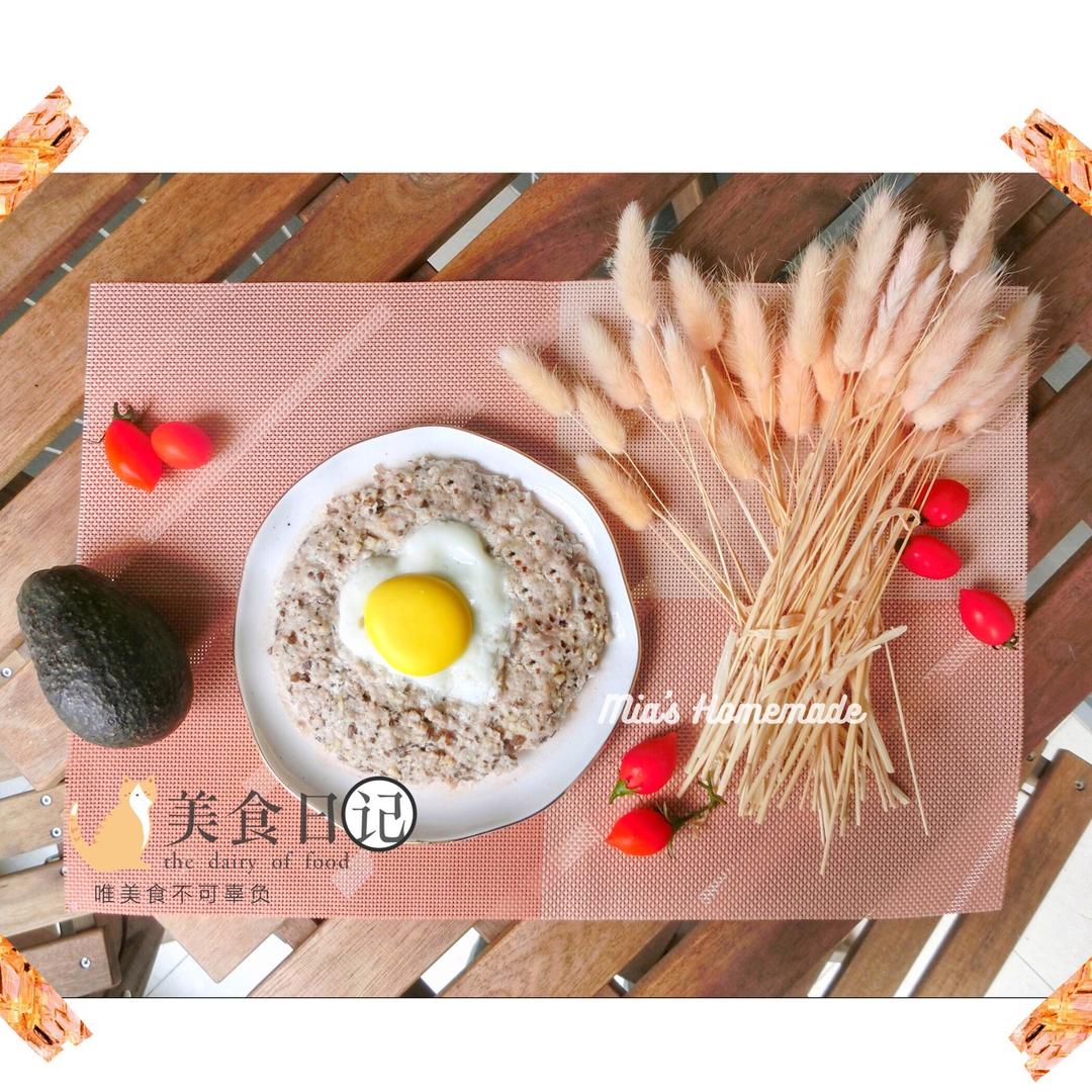 ❤️爱心蛋蒸冬菇肉饼