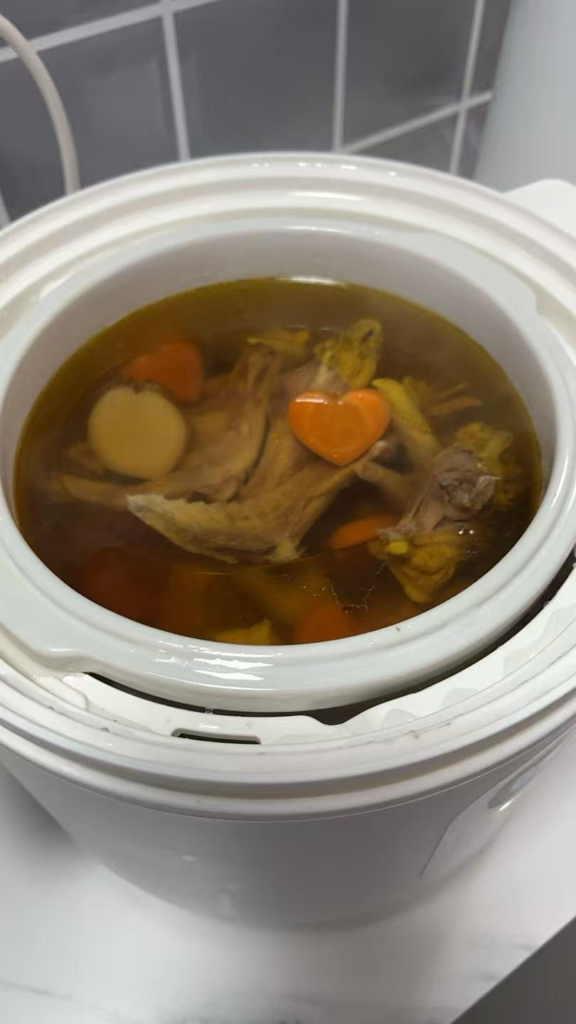 蒸出来的老鸭汤