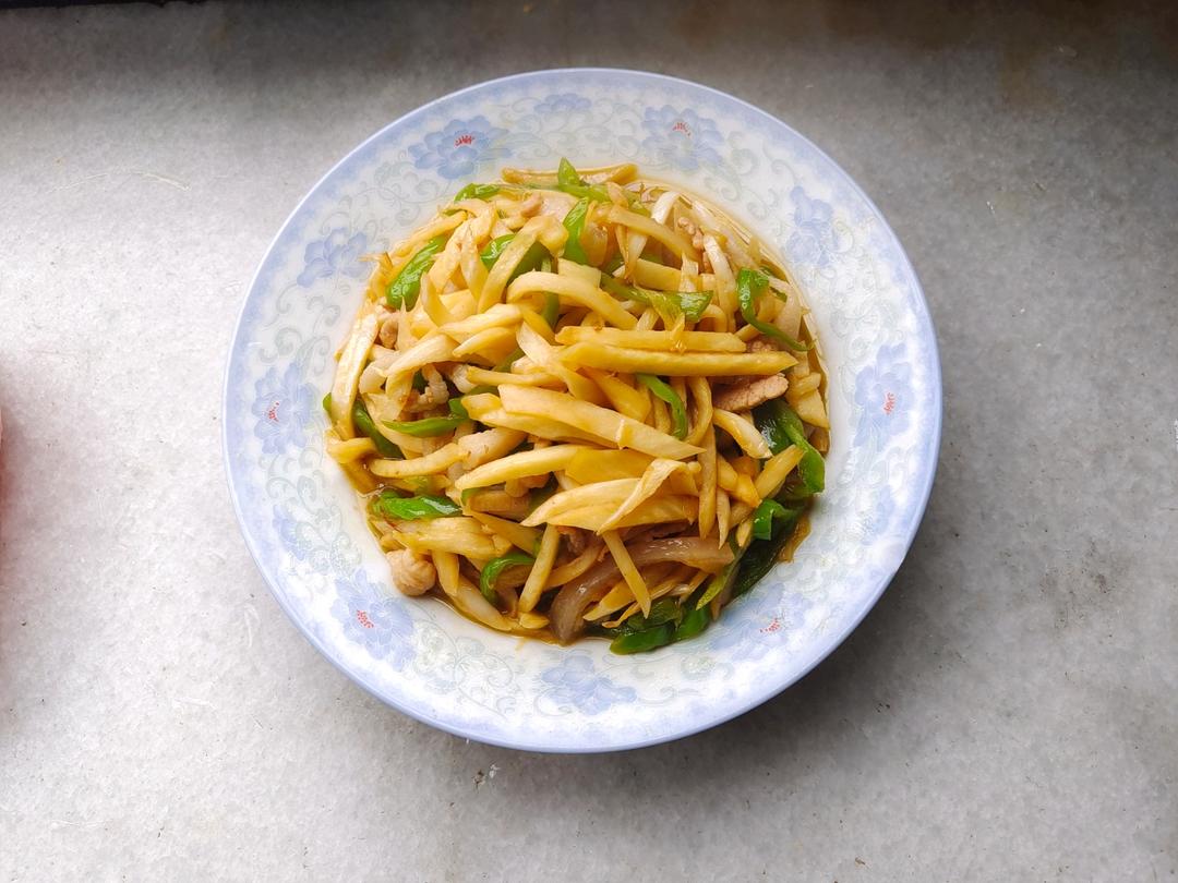 茭白肉丝