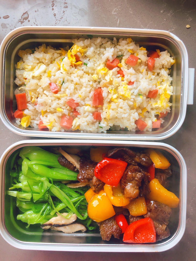 彩椒牛肉粒