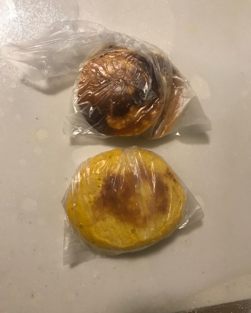 南瓜松饼（两种吃法）