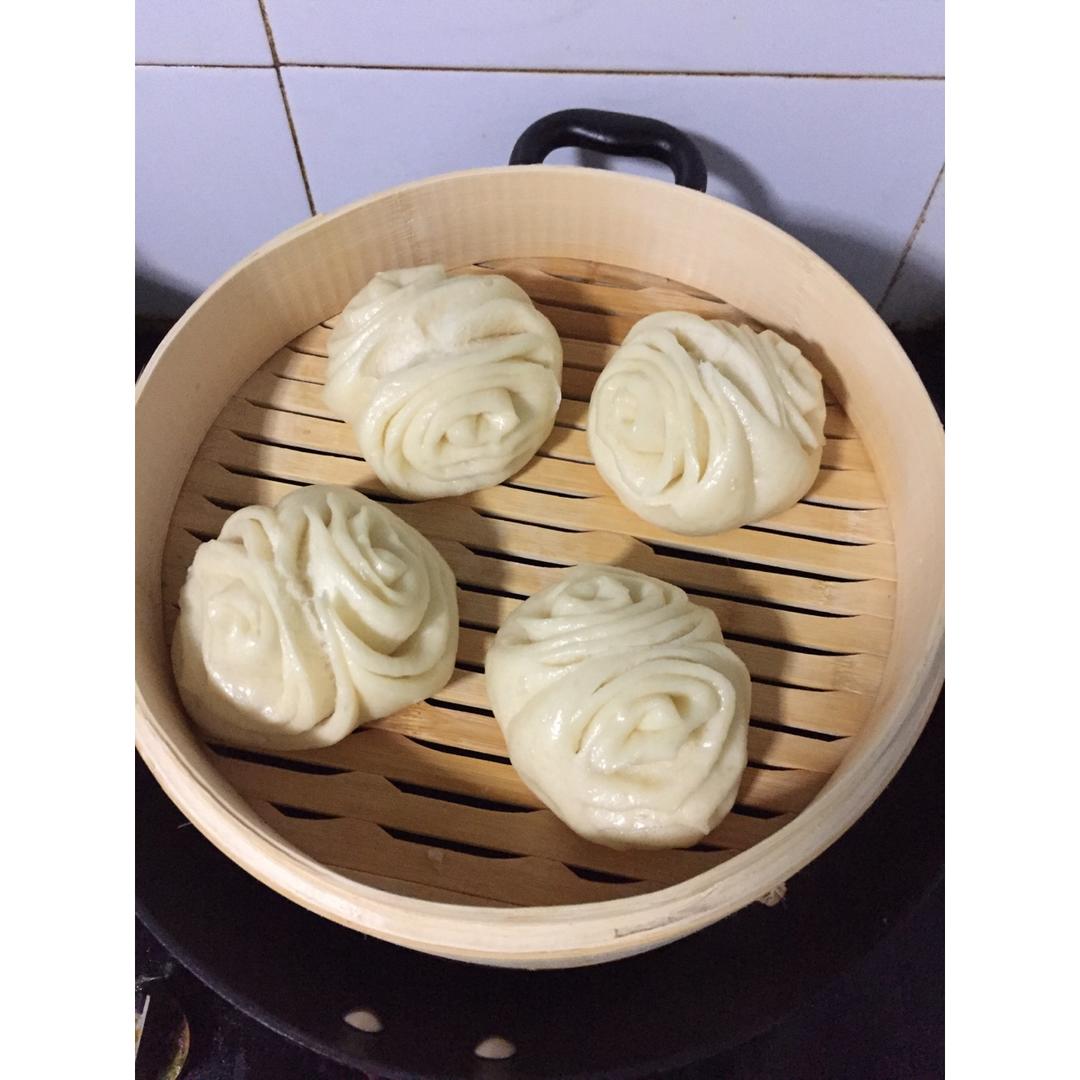 南瓜花卷馒头