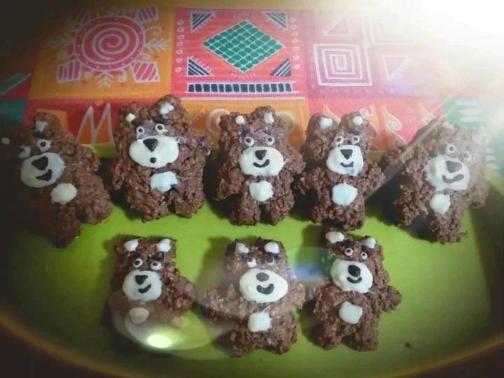超可爱又好吃的草莓熊曲奇🍓全麦低卡，无模具