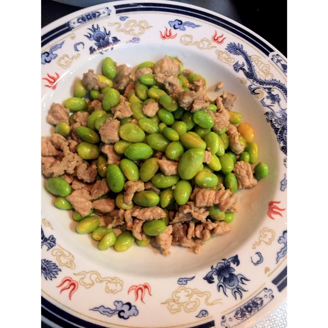 超级下饭菜：毛豆炒肉