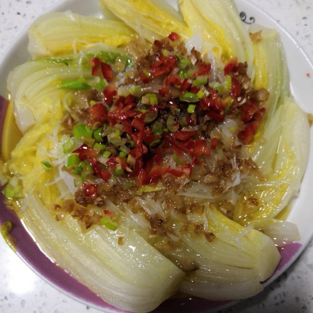蒜茸粉丝娃娃菜