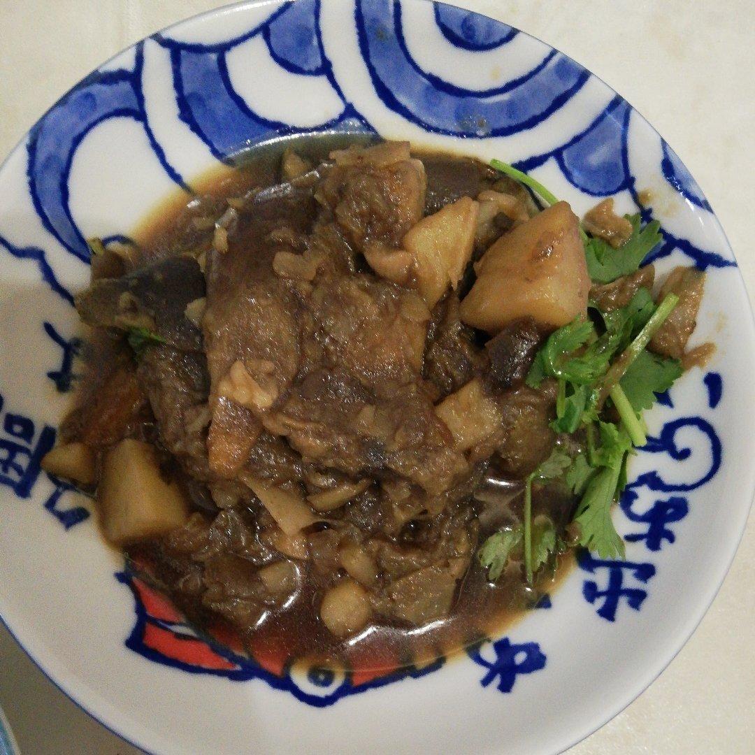 土豆炖茄子