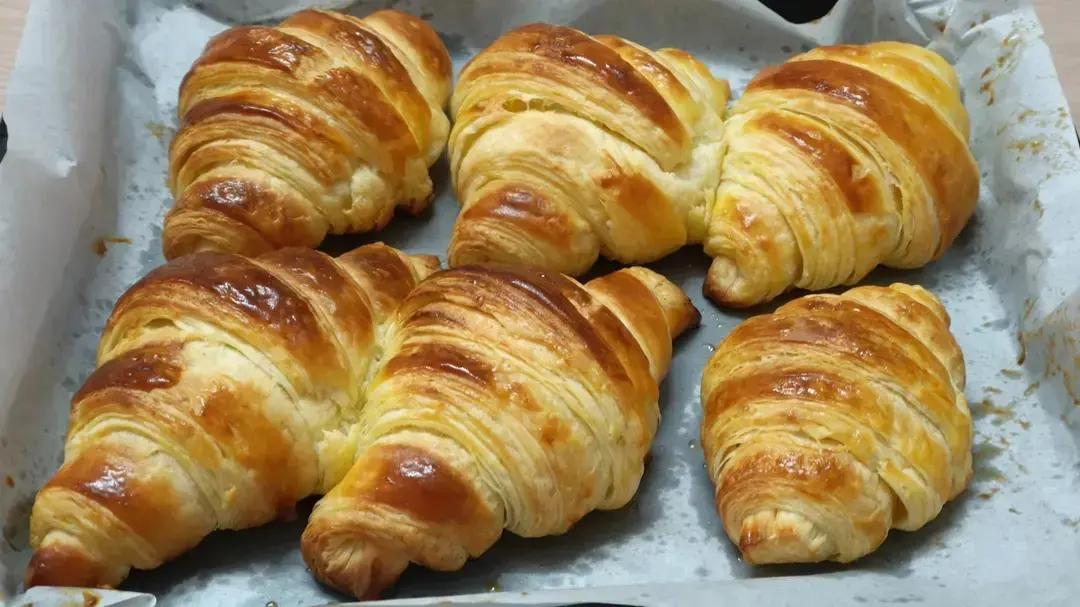 超级详细的可颂牛角包教程