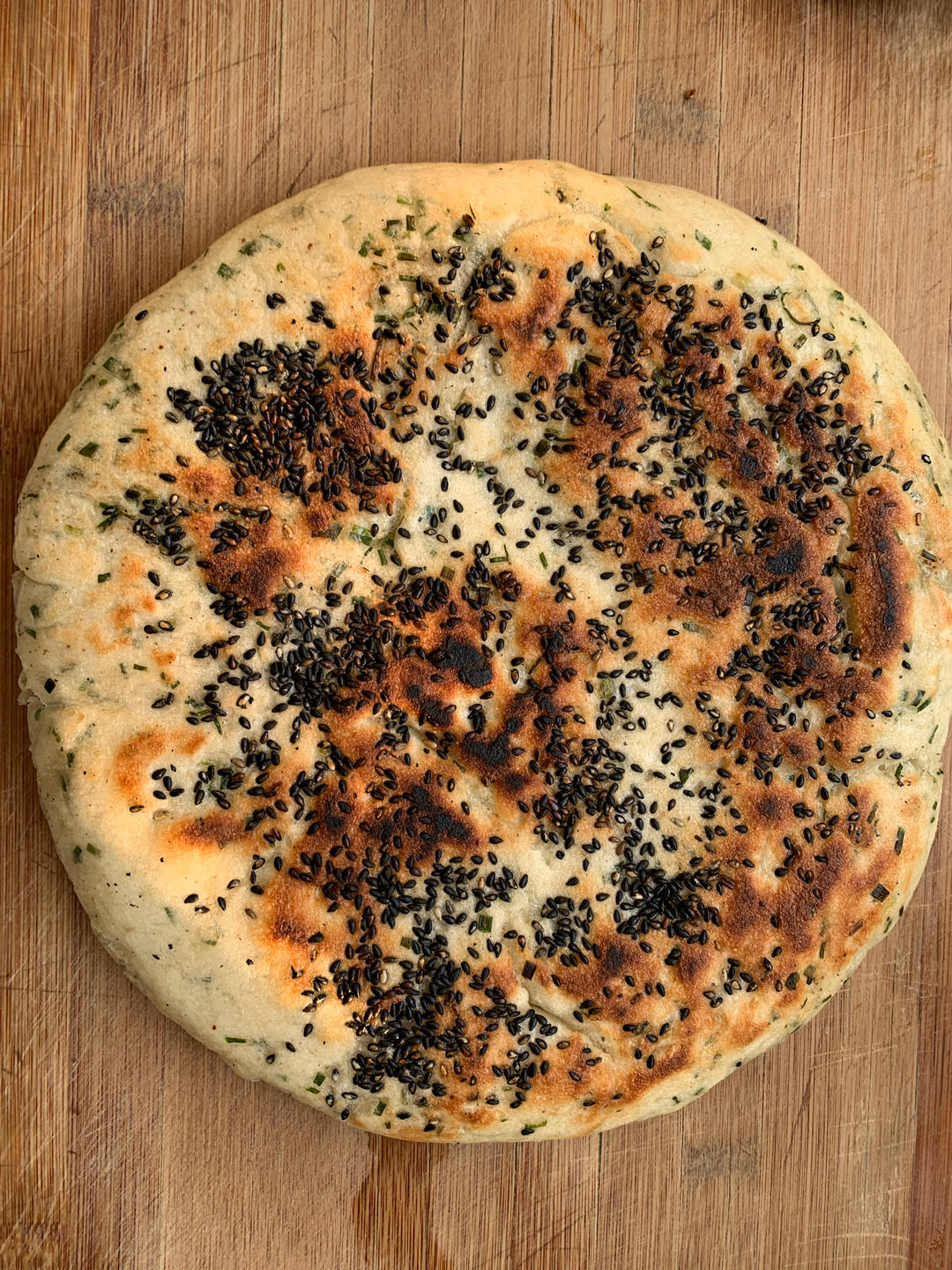 无需揉面超简单！老上海羌饼