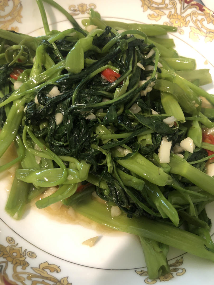 泰式炒空心菜（不会改菜名、说蒜蓉炒，说我引流量，杠精退散）