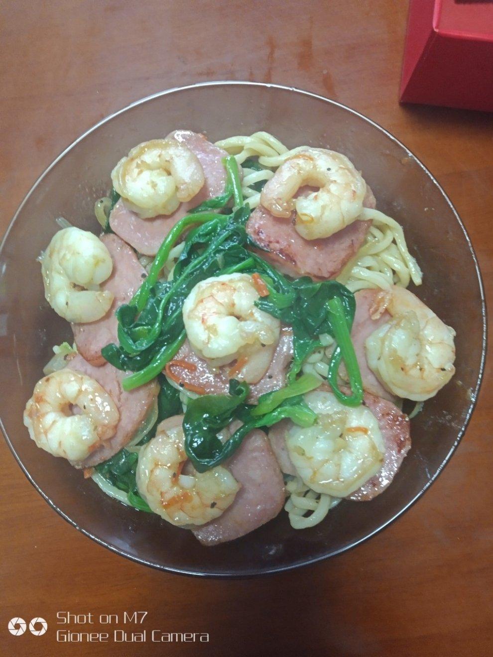 简单好吃的炒面条