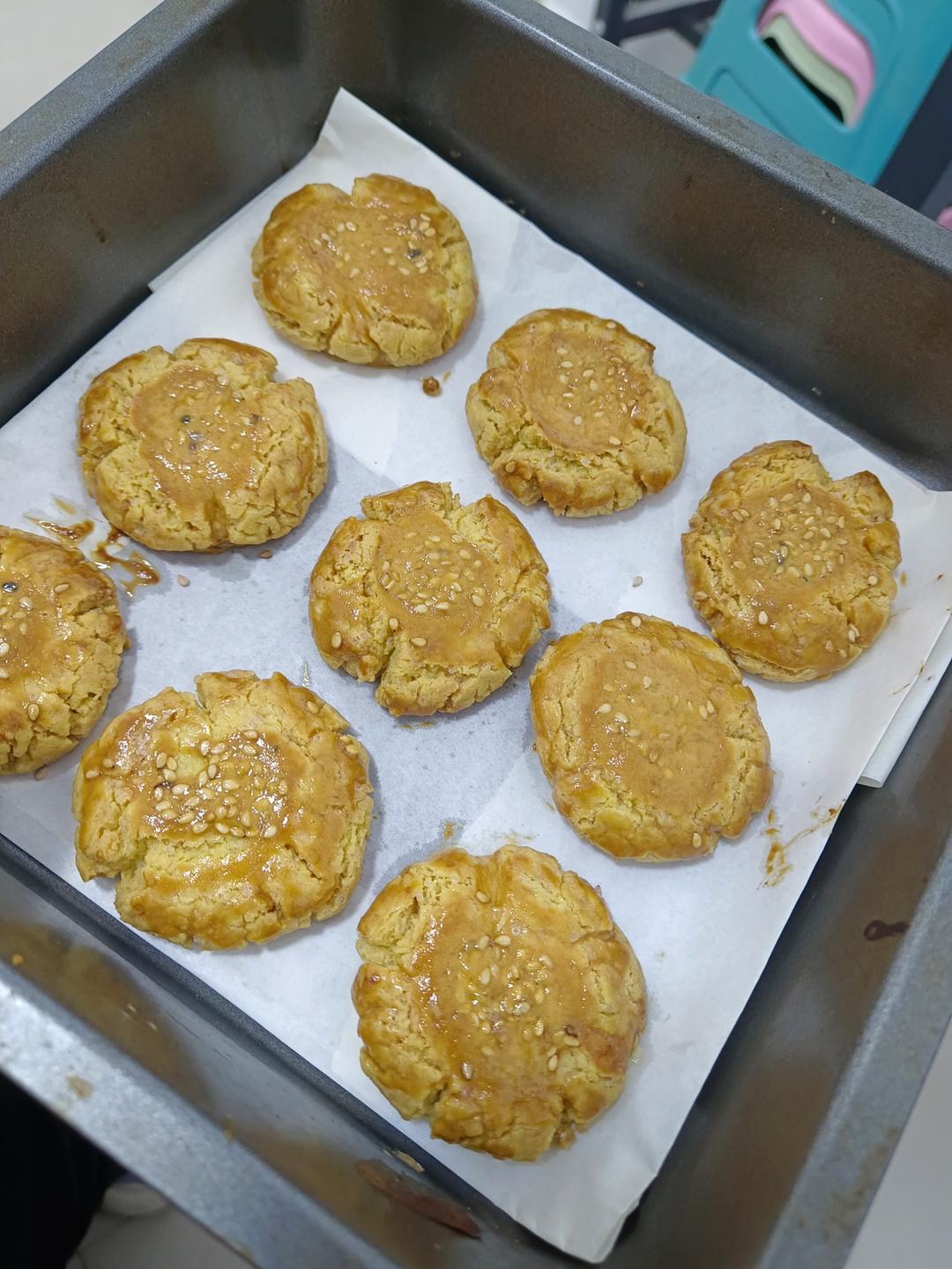 酥脆桃酥❗（无猪油无泡打粉普通面粉版）