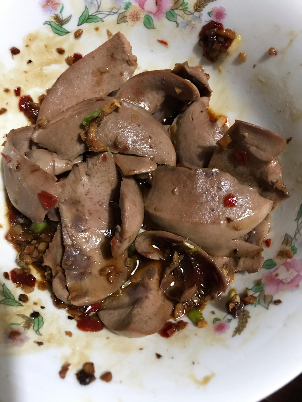 炝拌腰花