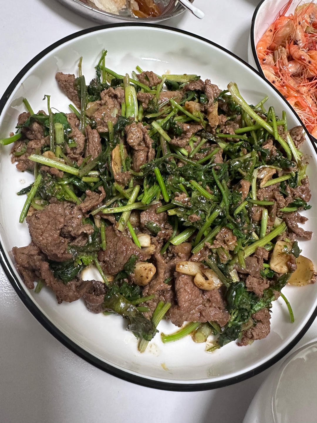 香菜牛肉