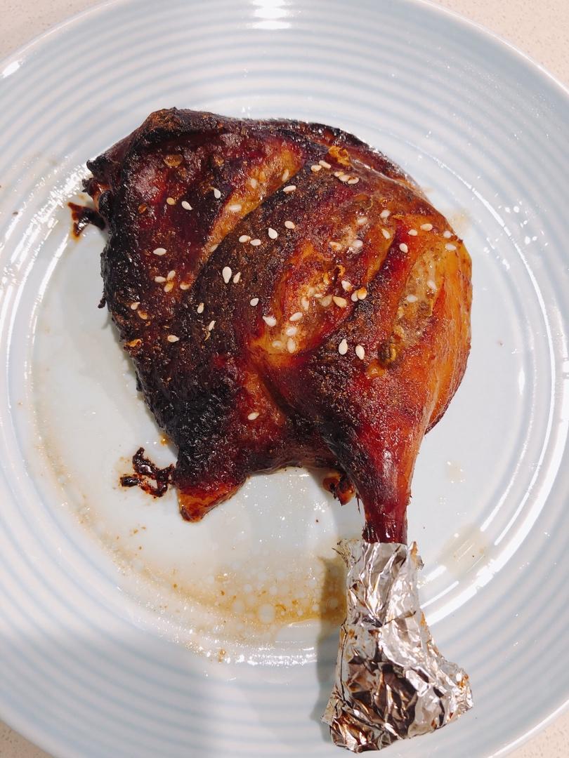 瑞贝卡儿做的孜然烤鸭腿