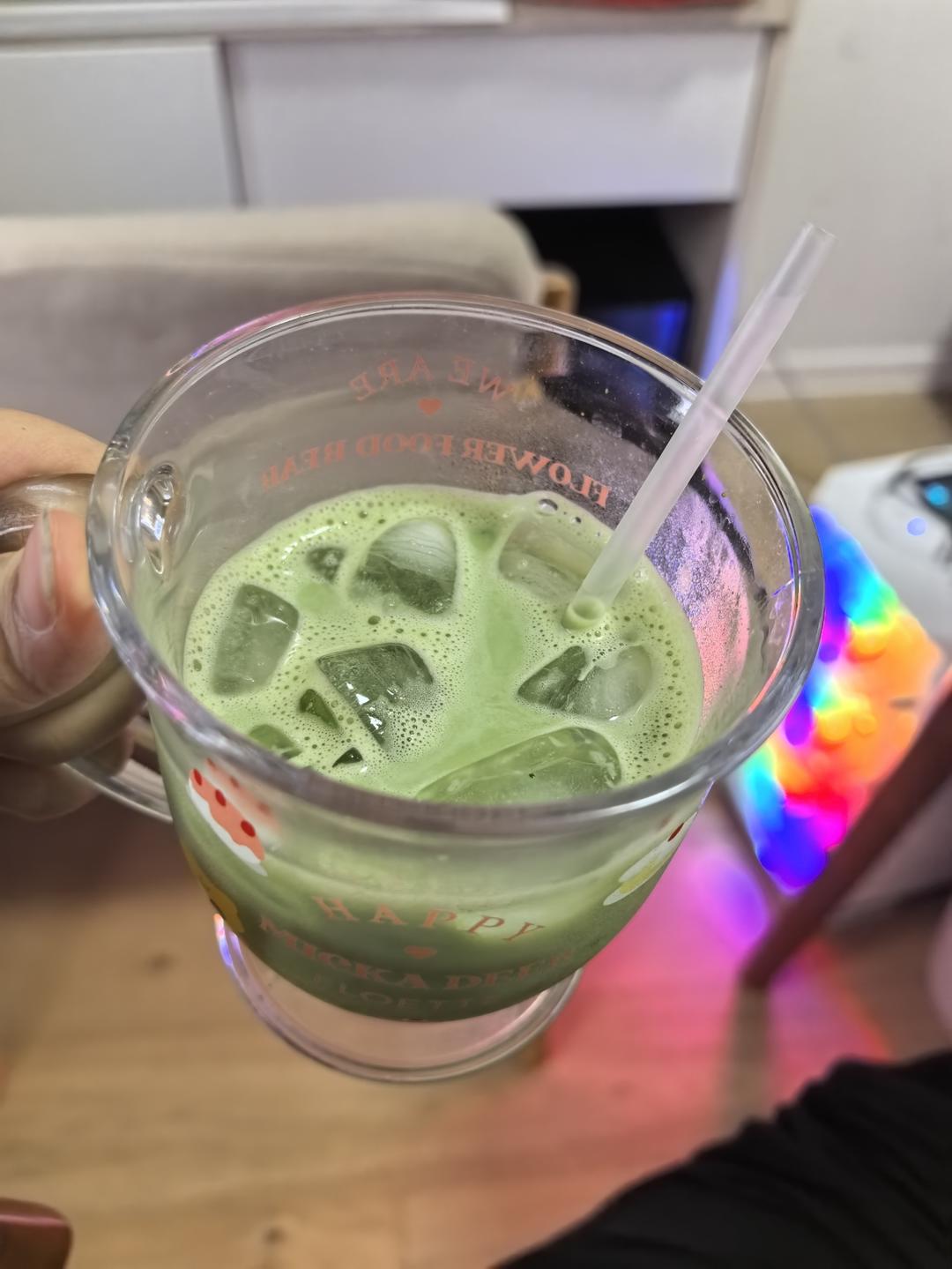 生椰抹茶（减脂期奶茶，50千卡）