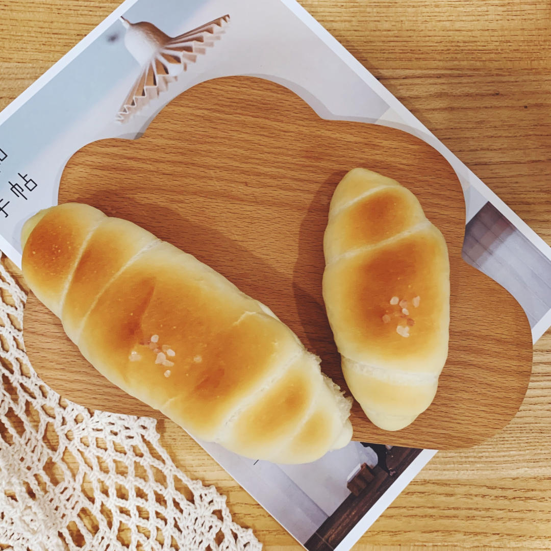 【视频食谱】错过一定后悔的日式盐面包