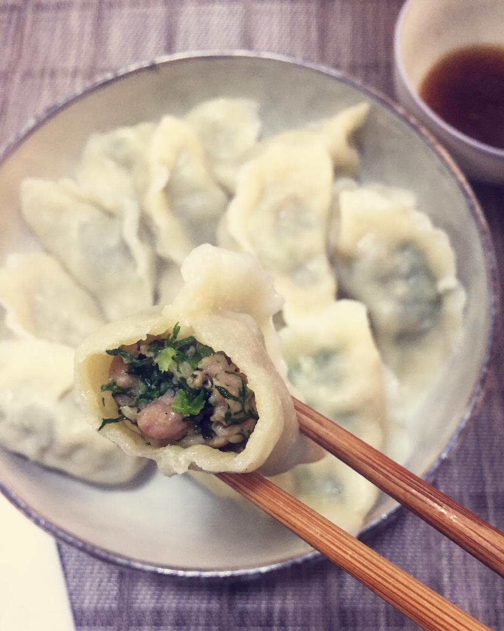 该要说再见做的猪肉茴香饺子