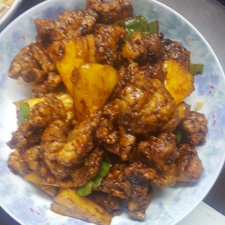 超好吃的菠萝咕噜肉