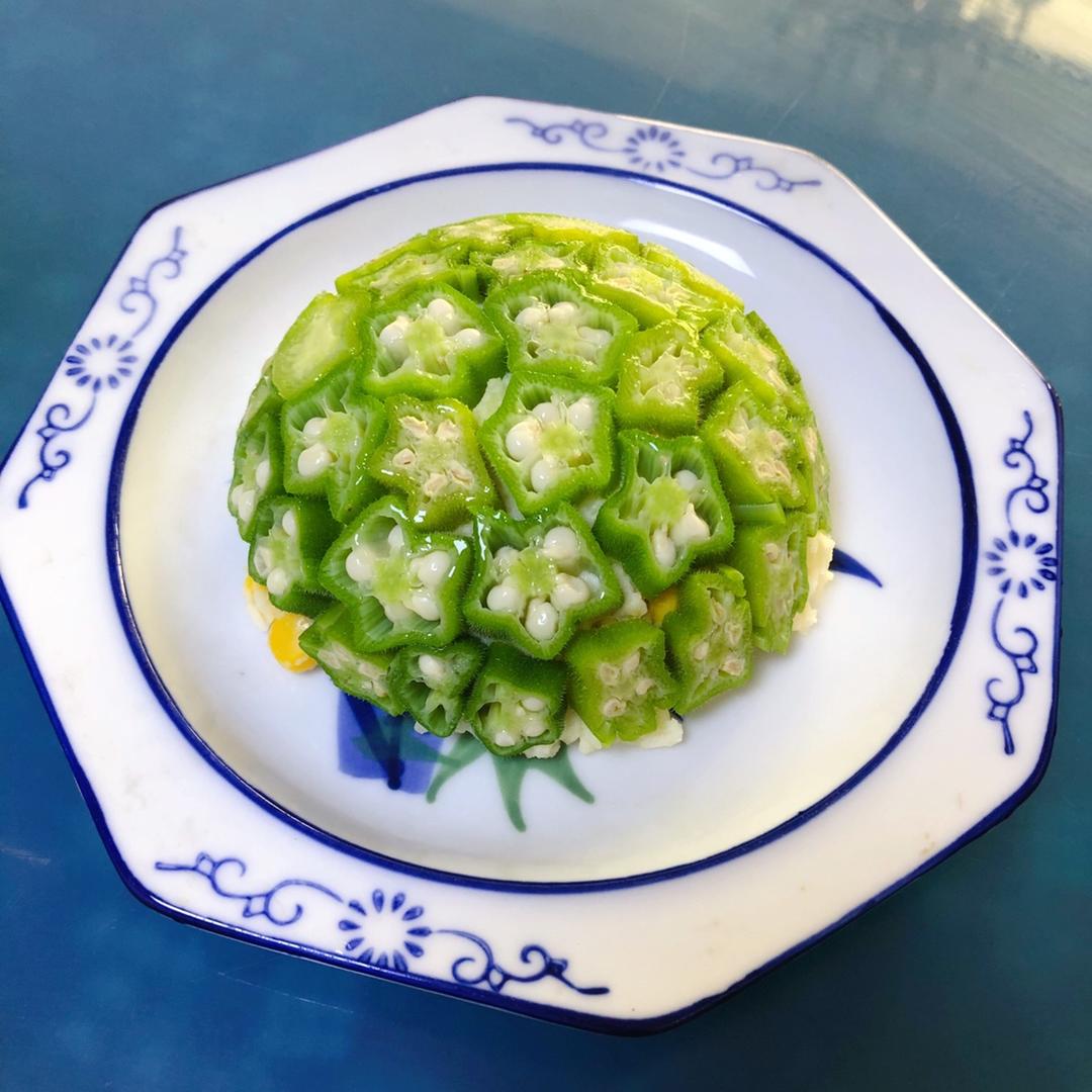【发现幸福的味道】土豆秋葵碗