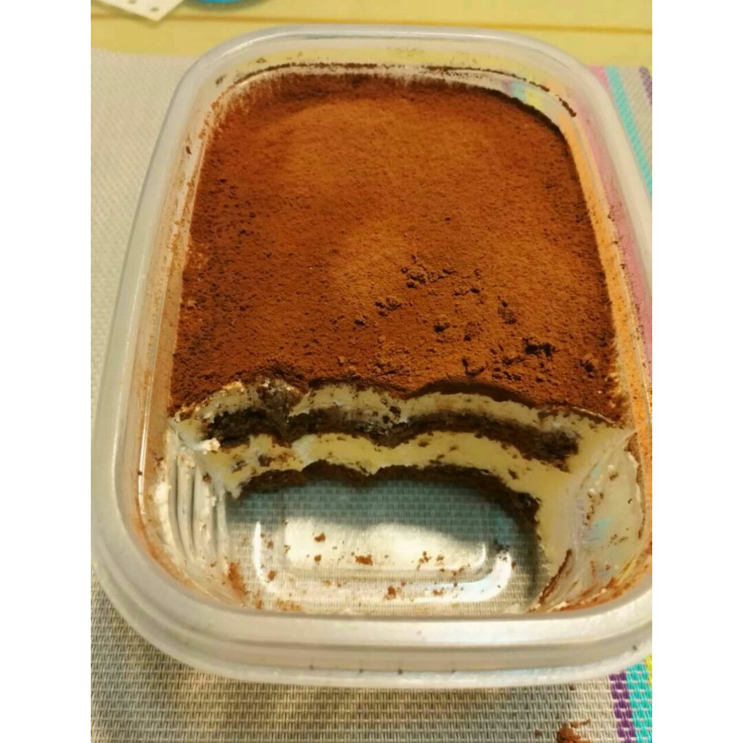 提拉米苏（巧克力海绵蛋糕版）