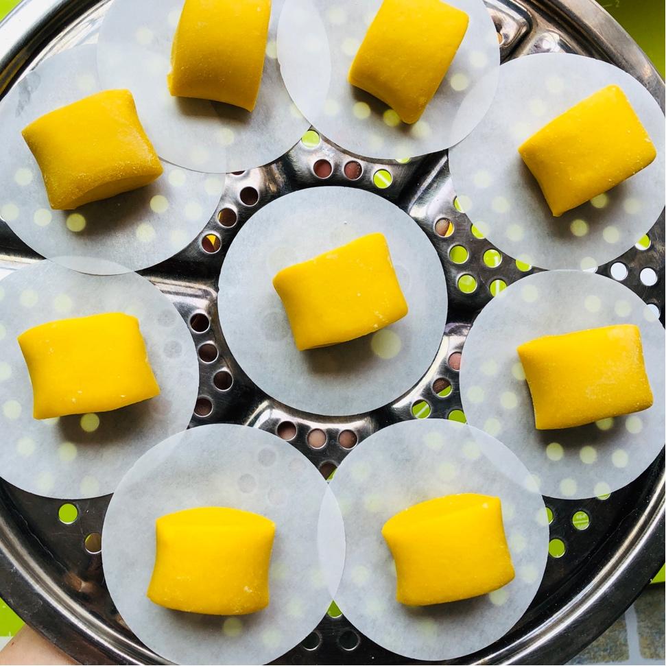 奶香南瓜小米馒头（一次醒发）