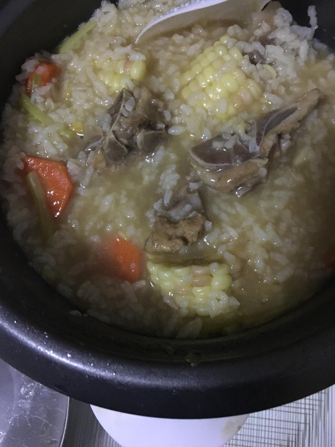脊骨汤饭的做法
