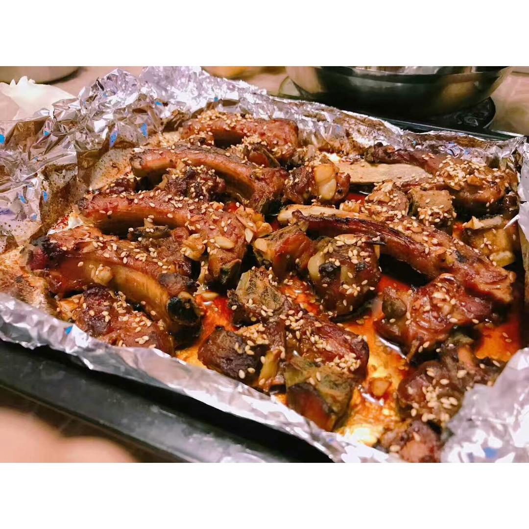 锡纸烤排骨