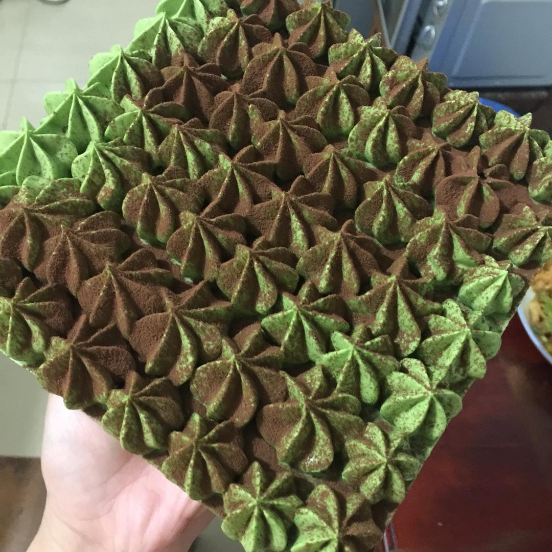 抹茶生巧慕斯蛋糕