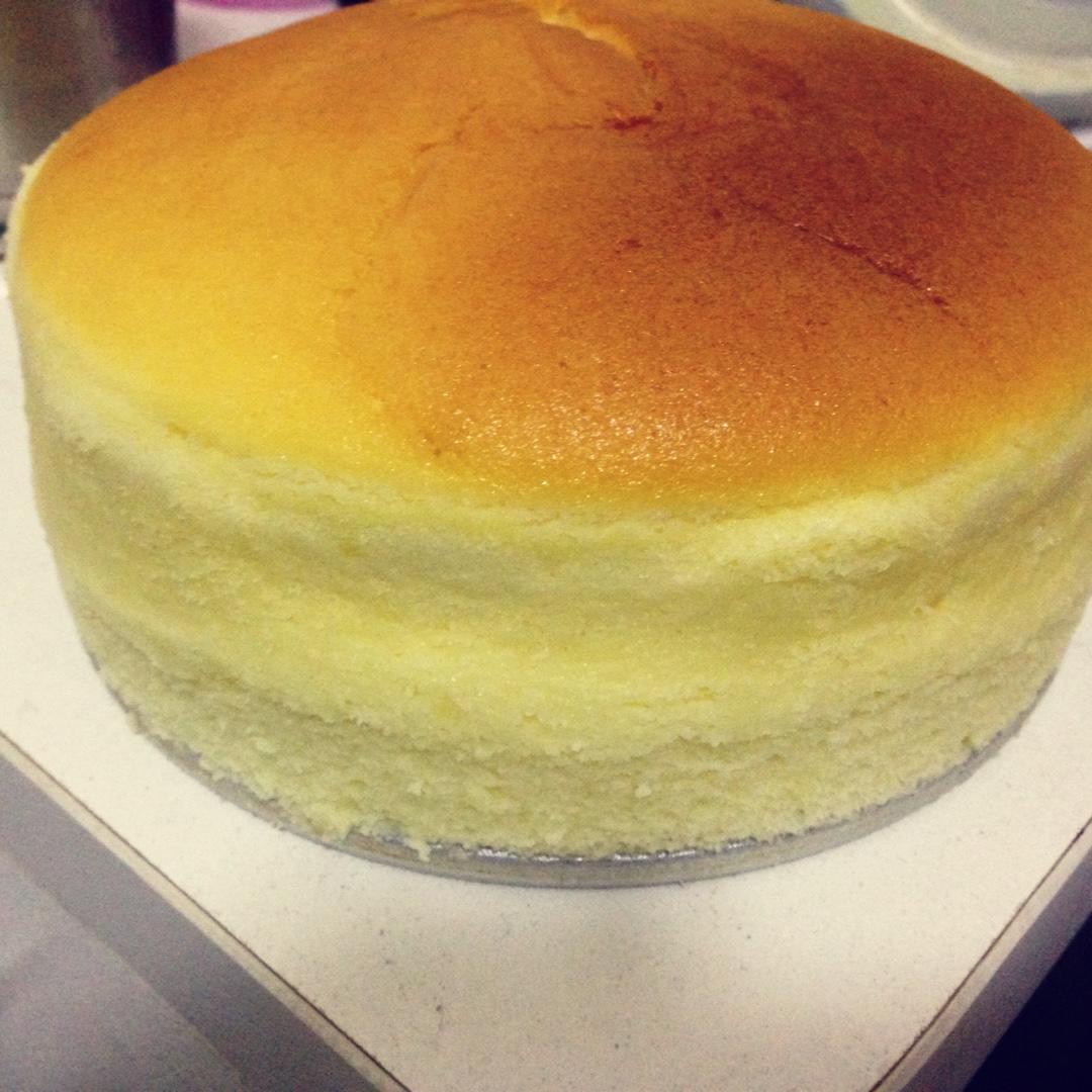 手机用户75160pk6做的6寸轻芝士蛋糕乳酪戚风蛋糕