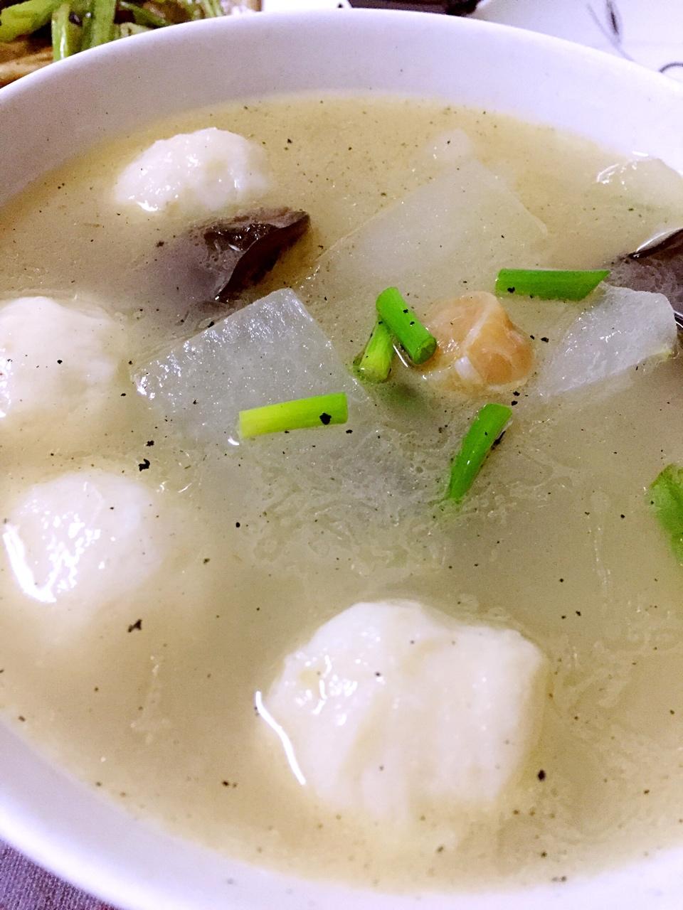 干贝冬瓜汤