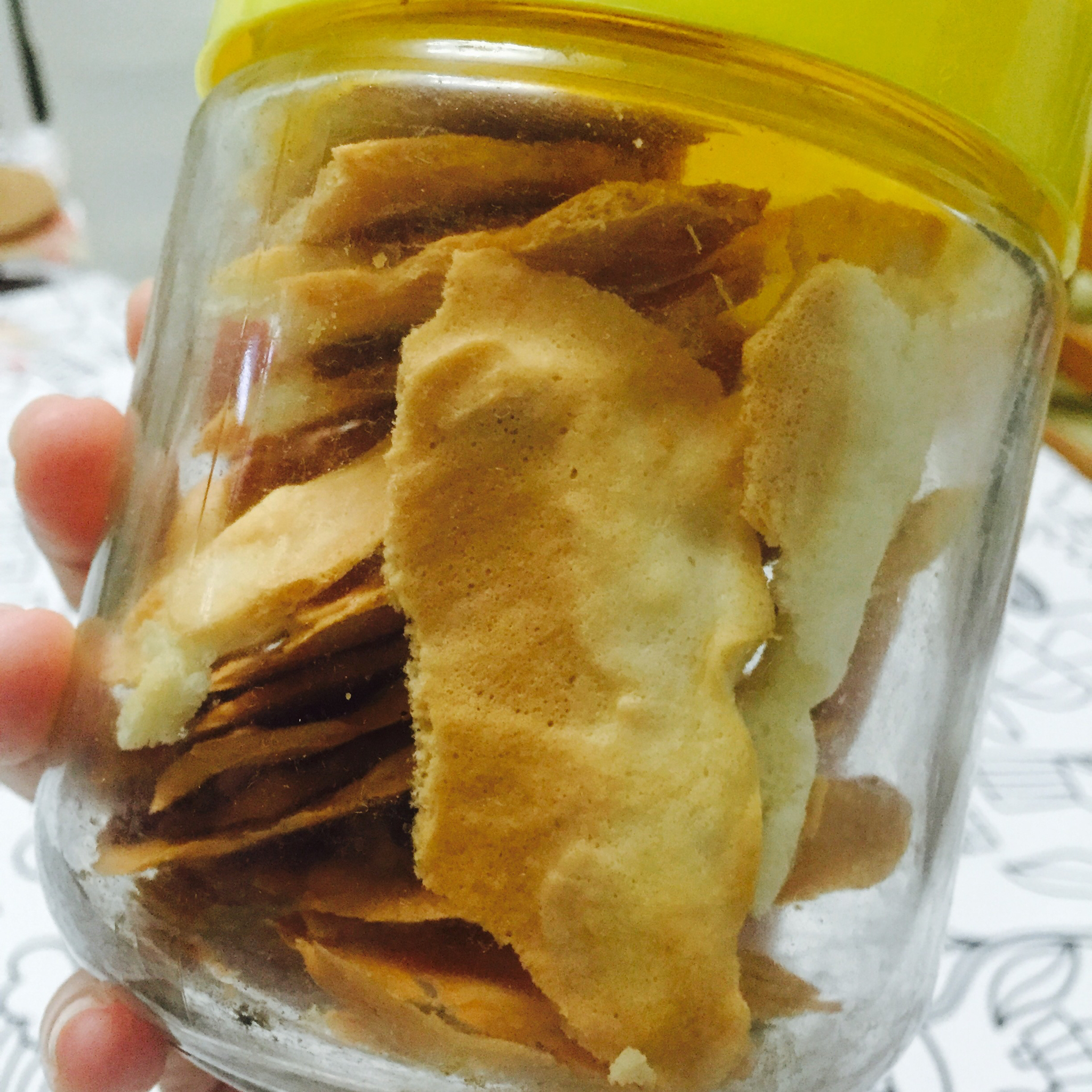 剩余蛋清好去处——杏仁薄饼