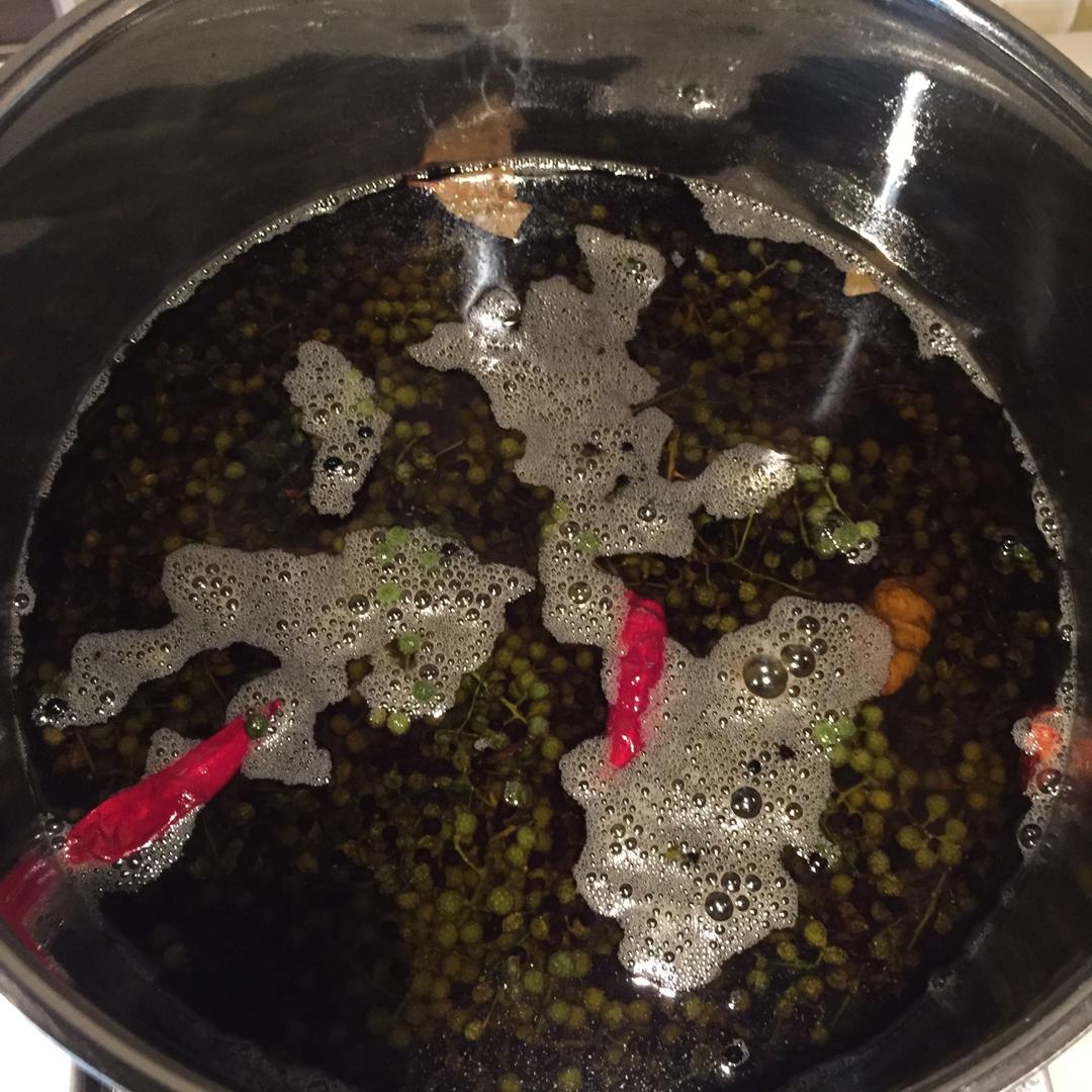 自制花椒油（爆香，不骗你）