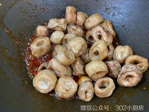 【0176】红油烧肥肠（肠头） <302小厨房>的做法 步骤11