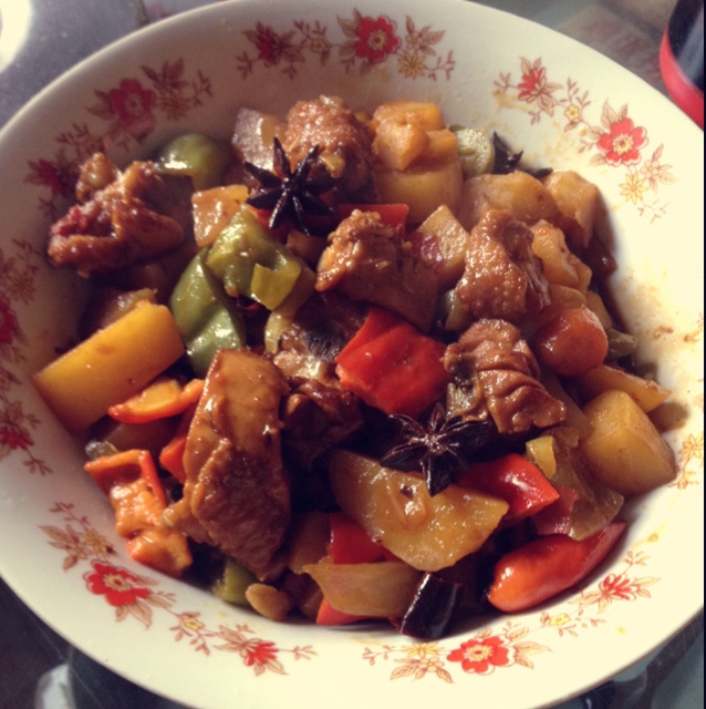 超下饭的新疆大盘鸡