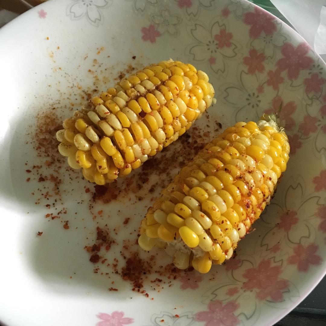 微波炉烤玉米